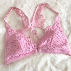 Pink bra